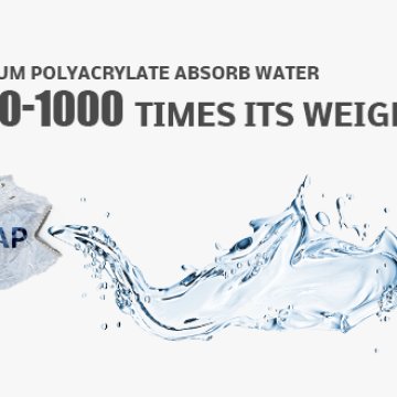 Water Absorbing Materials – Sodium Polyacrylate Absorb Water 500-1000