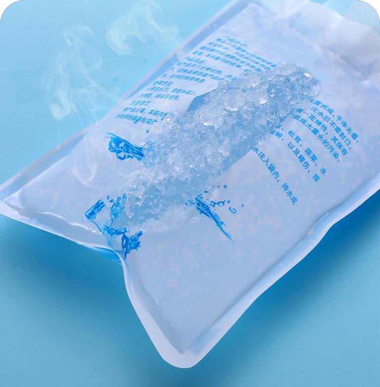 1 reusable gel ice pack insulated dry cold ice pack gel cooling